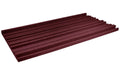 Studiofoam Metro 2'' X 2' X 4' - Burgundy (12)