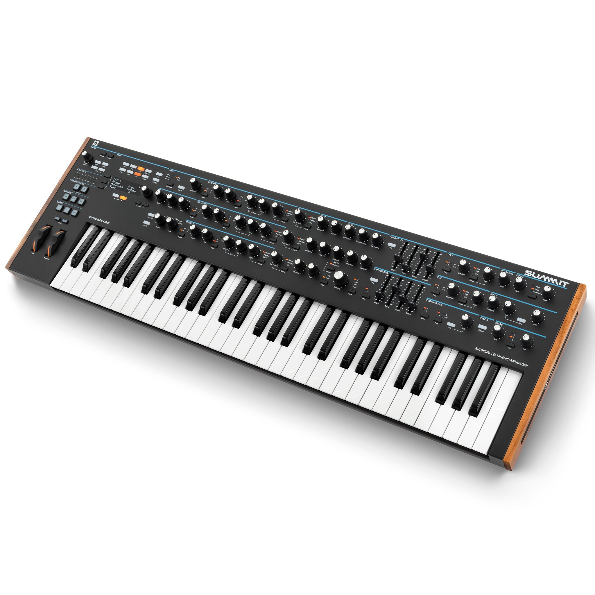 Novation Summit 61-key 16-voice Synthesizer, keyboard synthesizer instrument