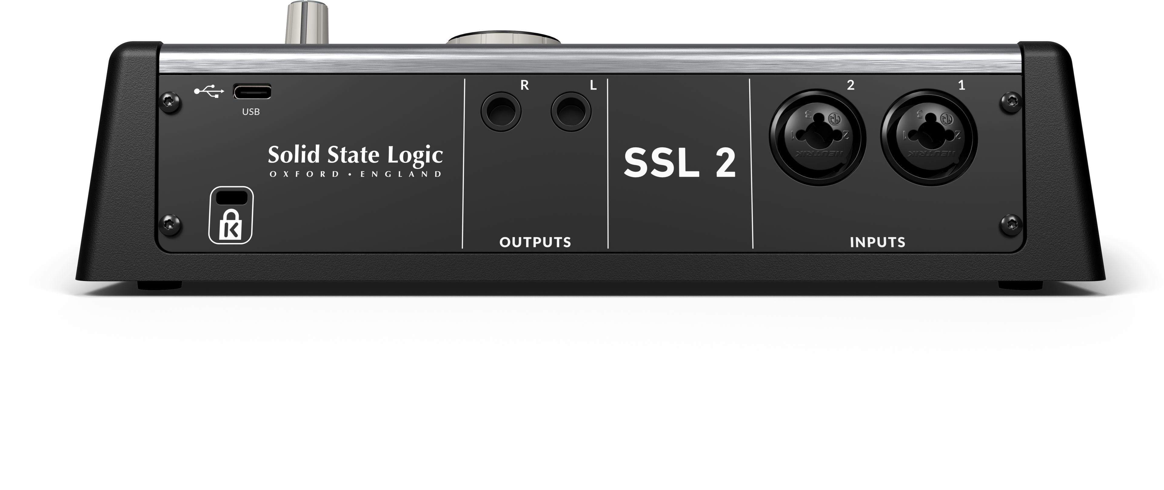 Solid State Logic SSL2Mk2 - 2-In/2-Out USB-C Audio Interface, computer recording audio interface
