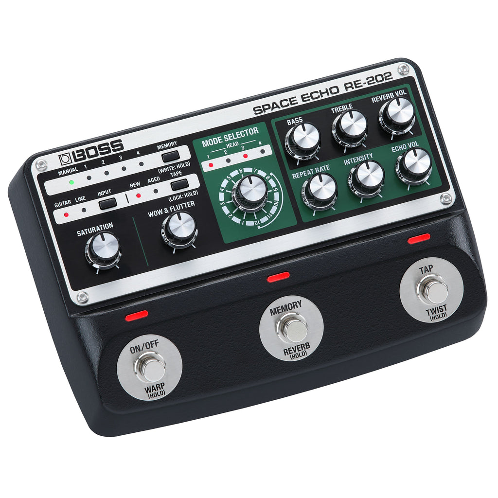 Boss RE-202 Deluxe Space Echo Digital Delay Pedal
