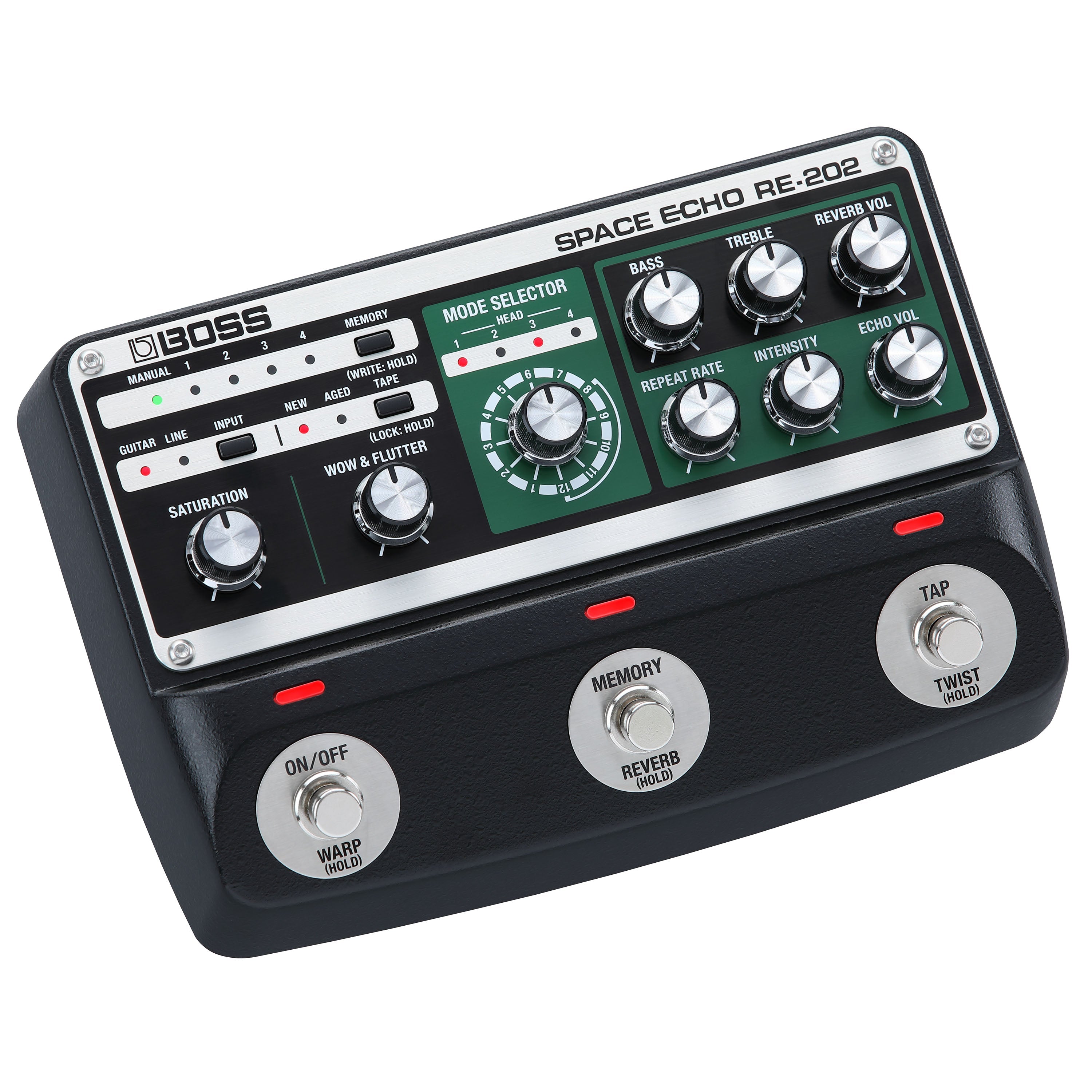 Boss RE-202 Deluxe Space Echo Digital Delay Pedal