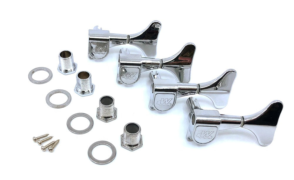 Wilkinson WJB650 Bass Machine Heads Set of 4 Inline