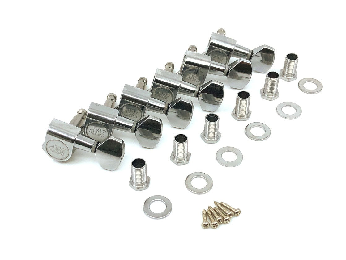 Wilkinson WJ07EZ EZ-Lok Guitar Machine Heads Set of 6 Inline