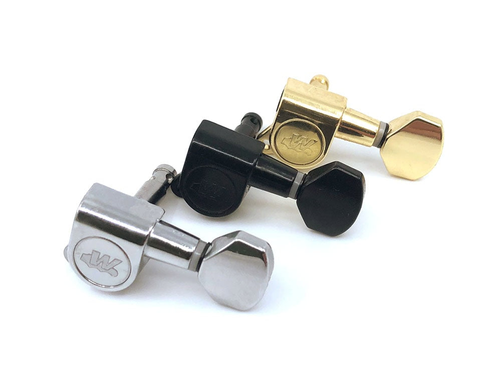 Wilkinson WJ07EZ EZ-Lok Guitar Machine Heads Set of 6 Inline