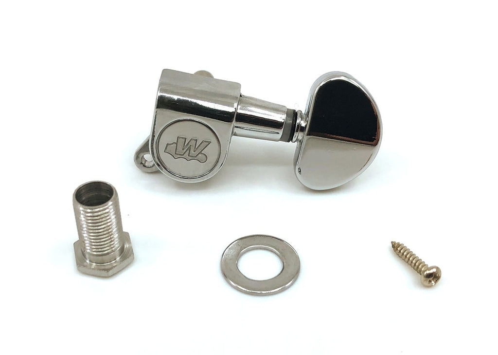 Wilkinson WJ03 EZ-Lok Kidney Style Guitar Machine Heads Set of 3 + 3