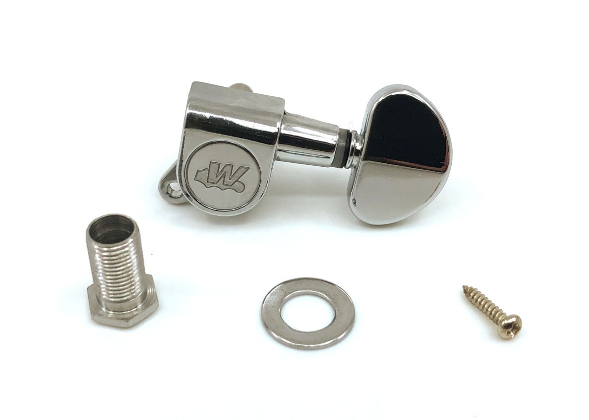 Wilkinson WJ03 EZ-Lok Kidney Style Guitar Machine Heads Set of 3 + 3
