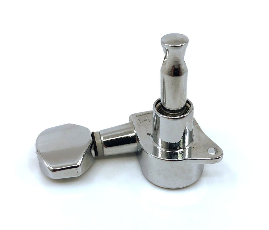 Wilkinson WJN07 Chrome Guitar Machine Heads Set of 6 Inline