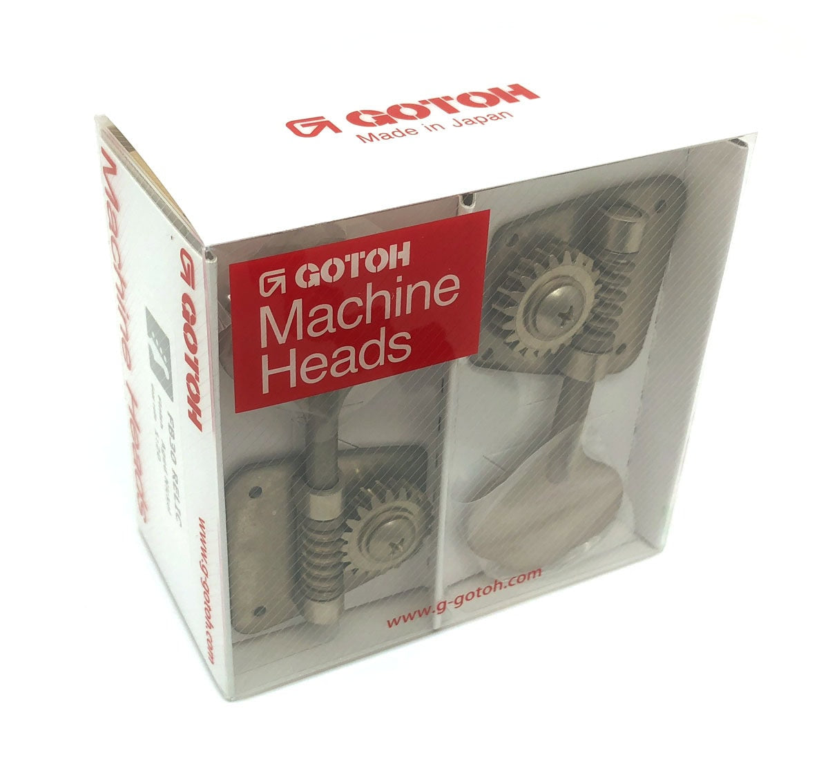 Gotoh FB30 Aged Nickel Relic Series Bass Machine Heads Set of 4 Inline