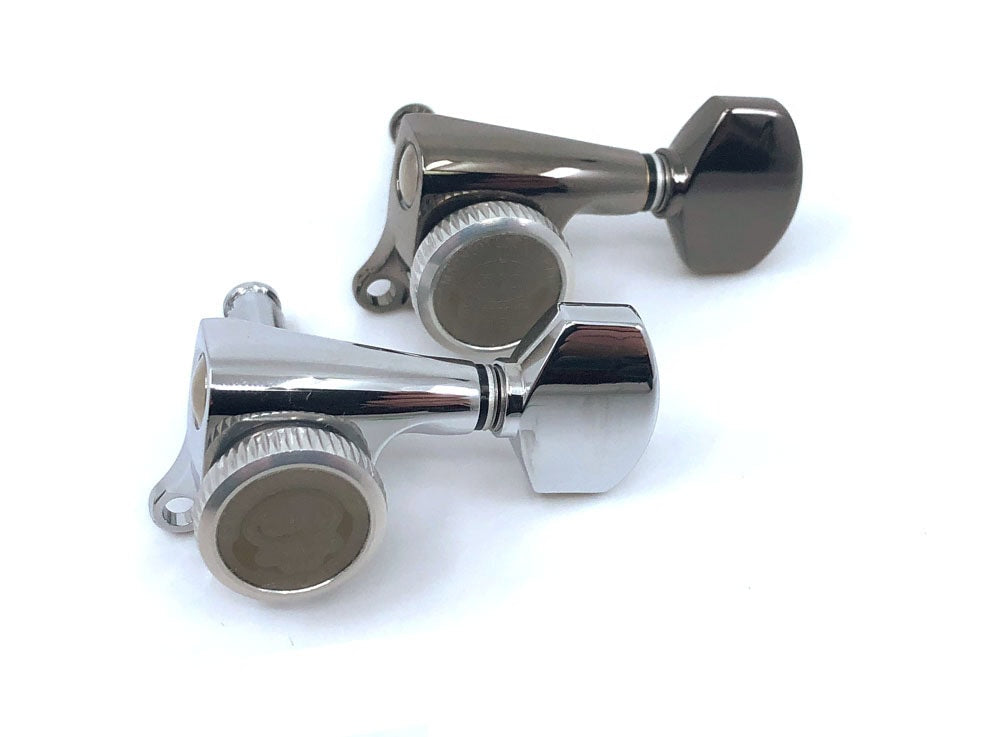 Gotoh SGS510ZMGT Mag-Trad Locking Staggered Guitar Machine Heads Set of 6 Inline