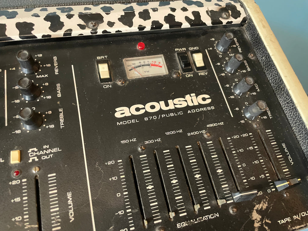 Acoustic Control Corp 870 Mixer/Amplifier Used