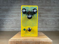 Yellow pedal with three knobs, a toggle switch, and footswitch showing 'Blumes' and 'EarthQuaker Devices' text.