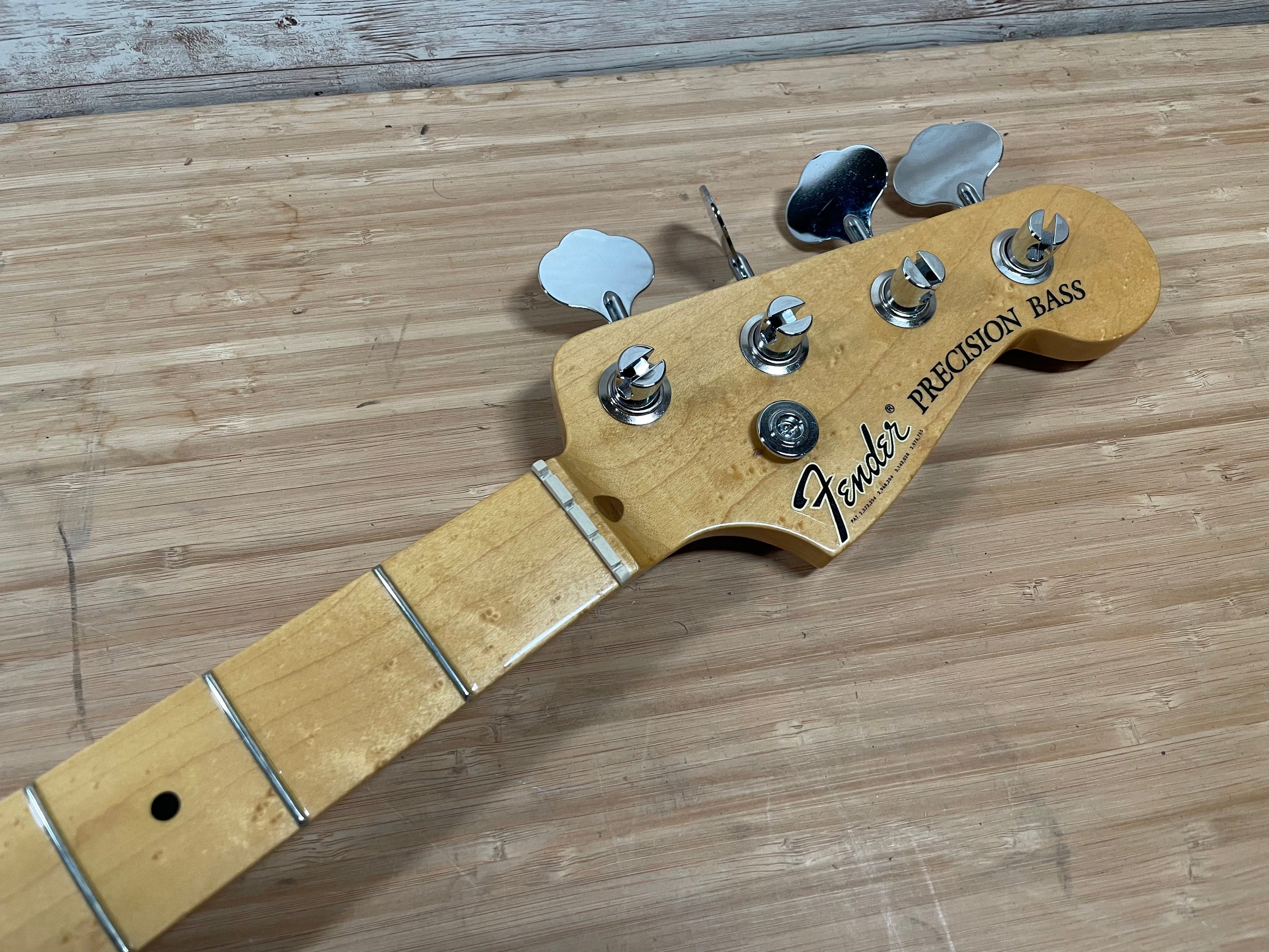 Allparts Aftermarket Maple Precision Bass Neck with Tuners