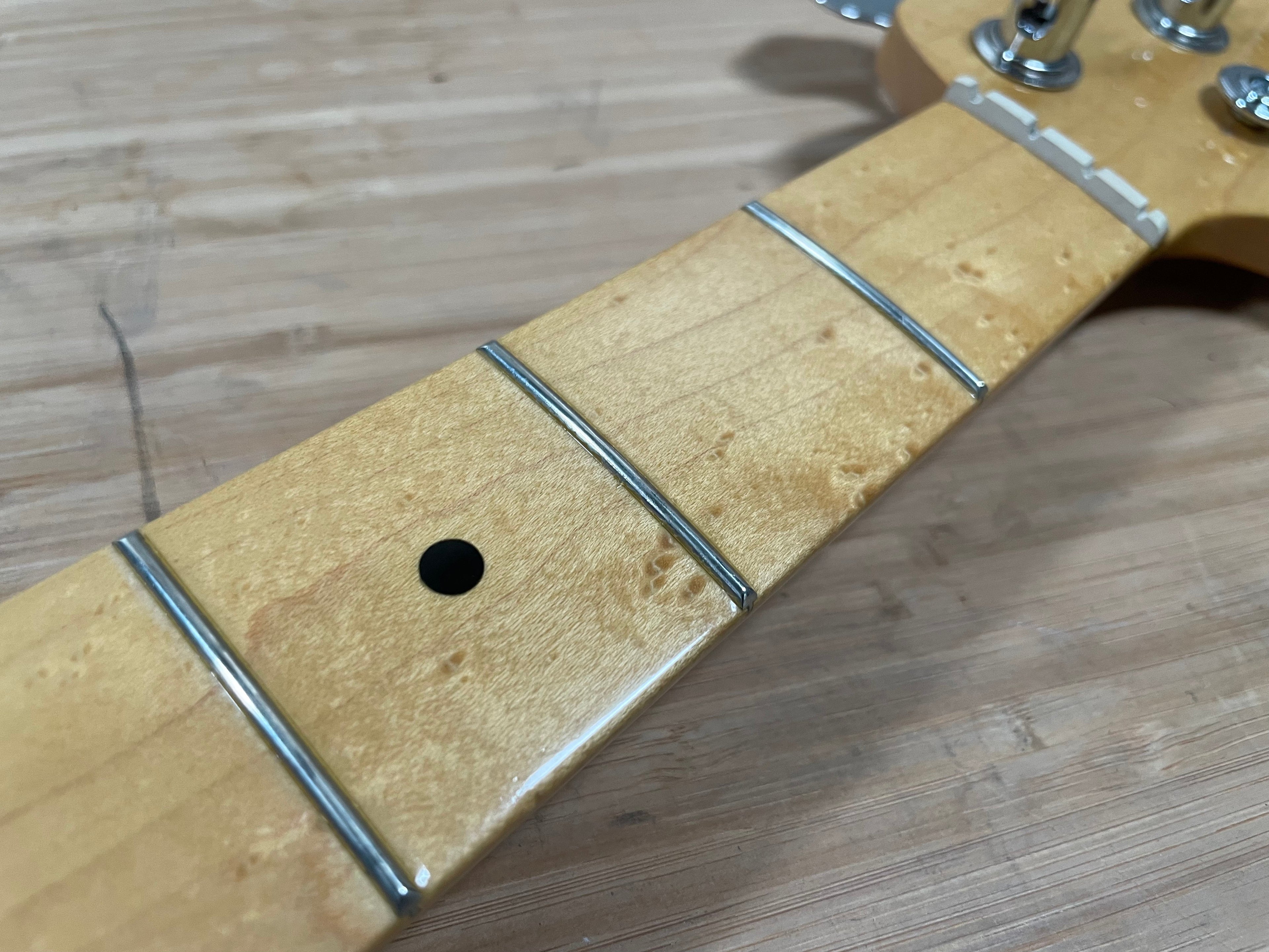 Allparts Aftermarket Maple Precision Bass Neck with Tuners