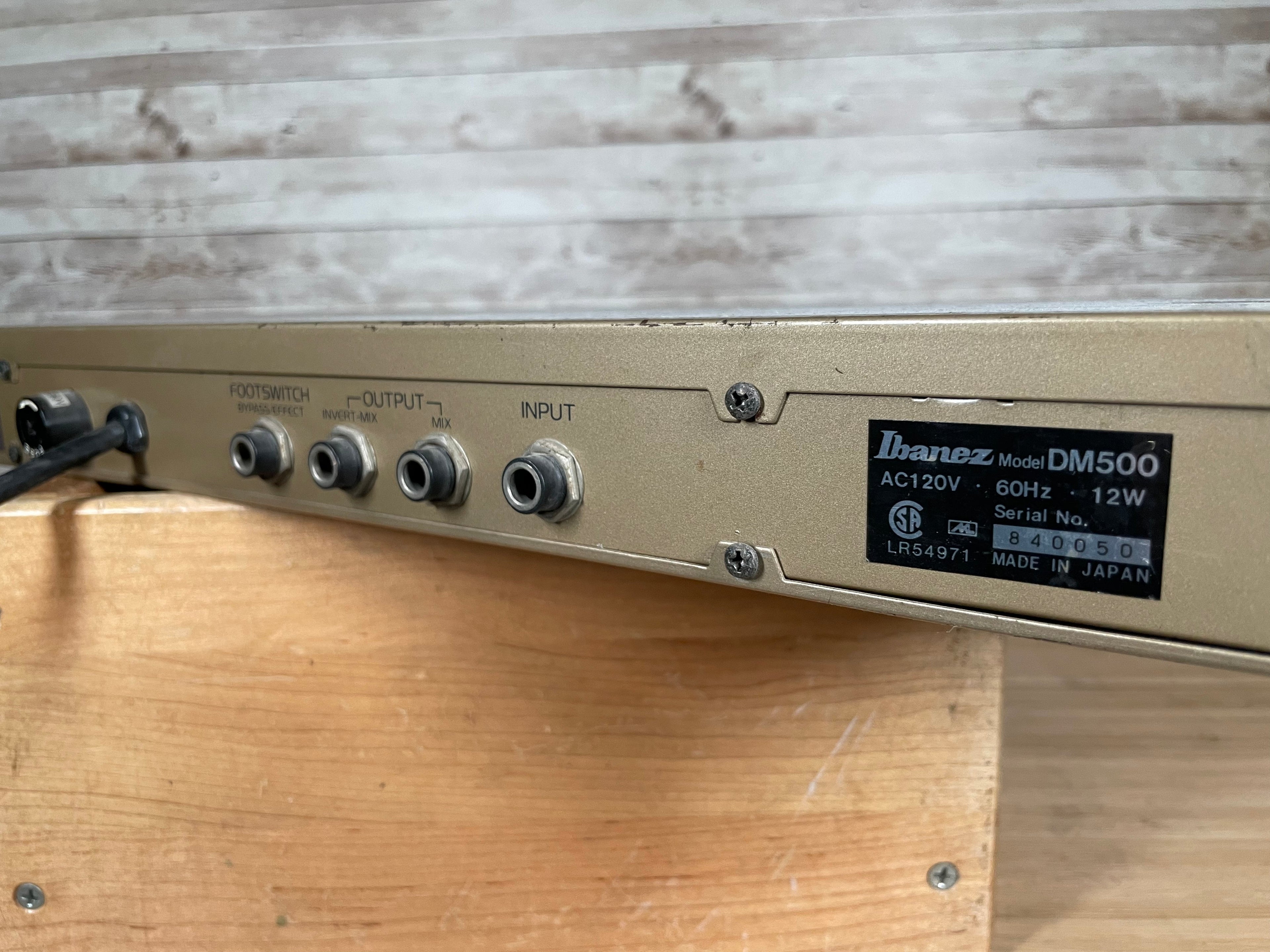 Ibanez DM500 Digital Delay Rack Used