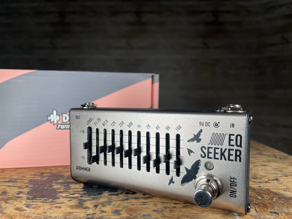 Donner EQ Seeker 10-Band EQ with Original Box Used, parametric or graphic equalizer unit