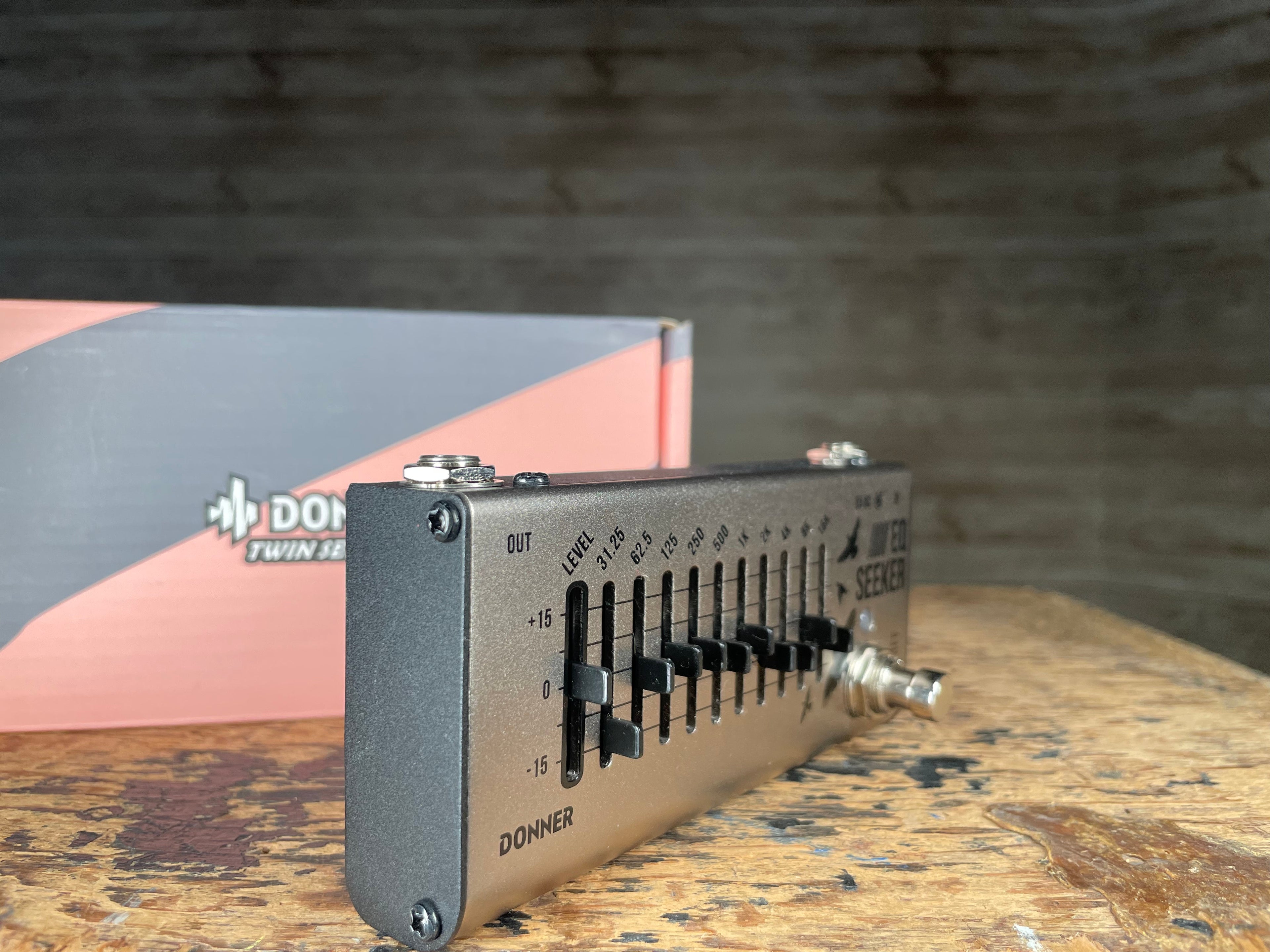 Donner EQ Seeker 10-Band EQ with Original Box Used, parametric or graphic equalizer unit