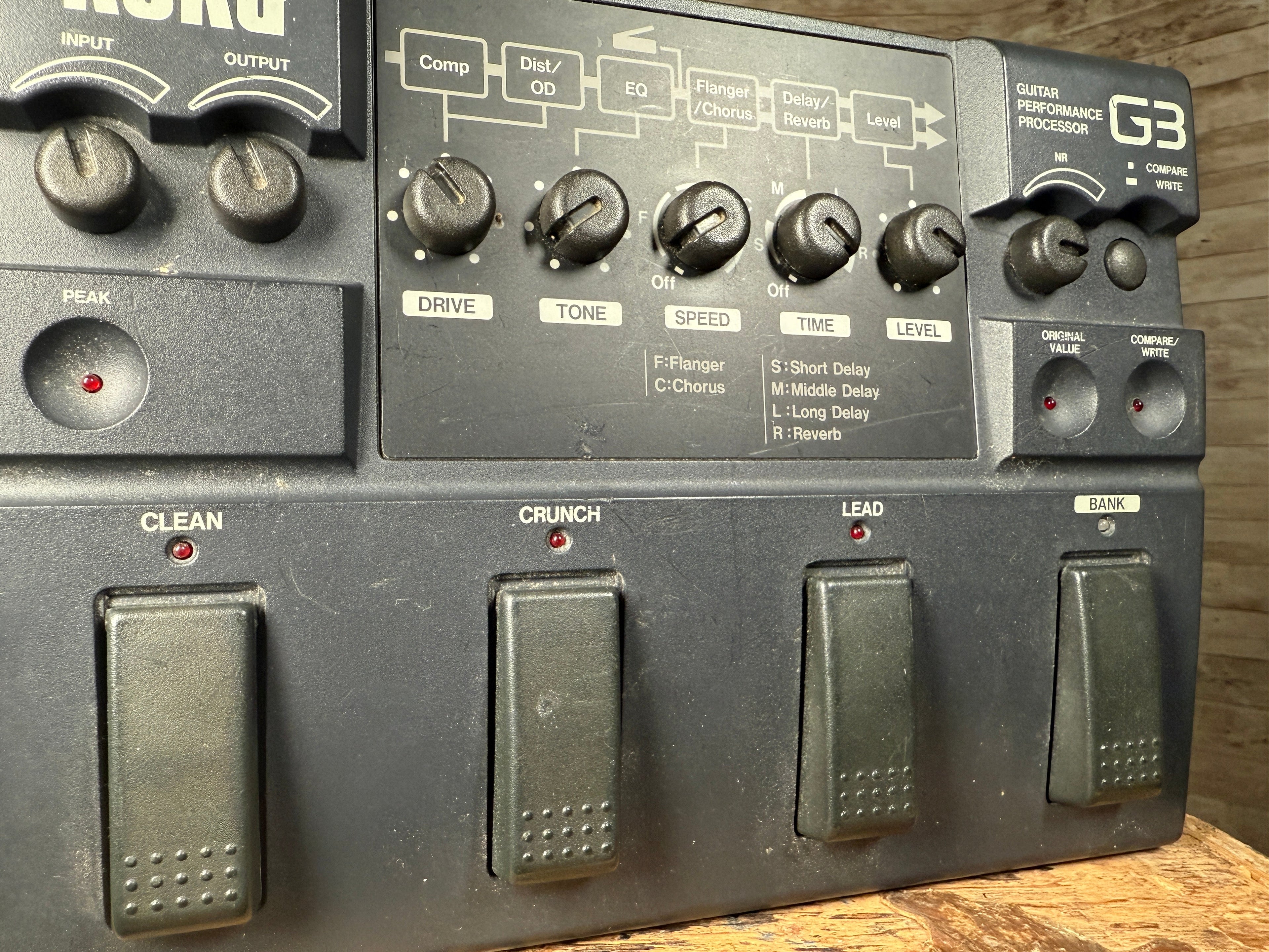 Korg G3 Guitar Performance Processor 1980s MIJ Used
