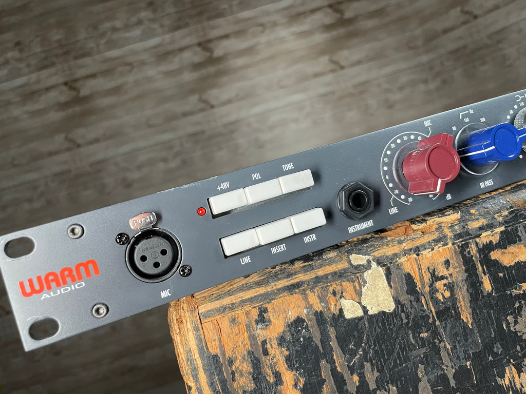 Warm Audio WA73-EQ British Mic Preamp and EQ Used, studio recording microphone body