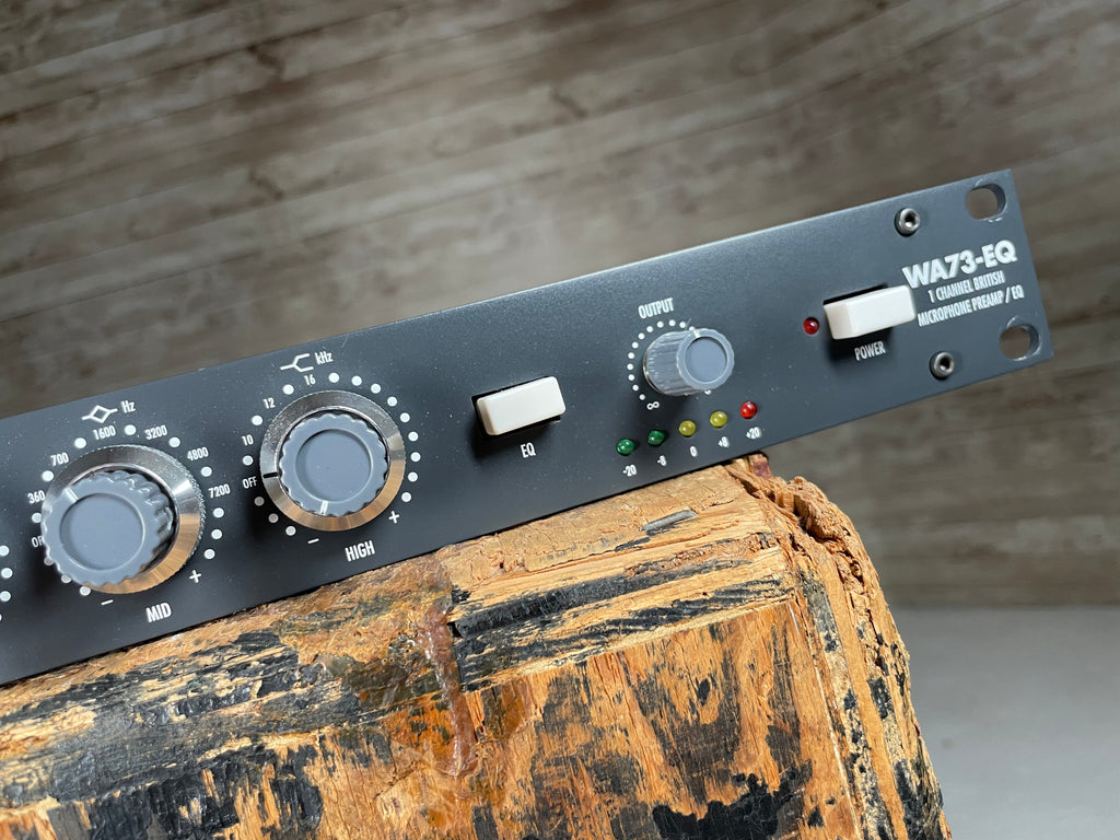 Warm Audio WA73-EQ British Mic Preamp and EQ Used, studio recording microphone body