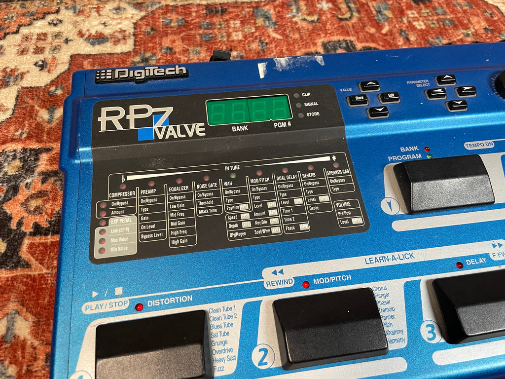Digitech RP-7 Valve Multi-FX Used