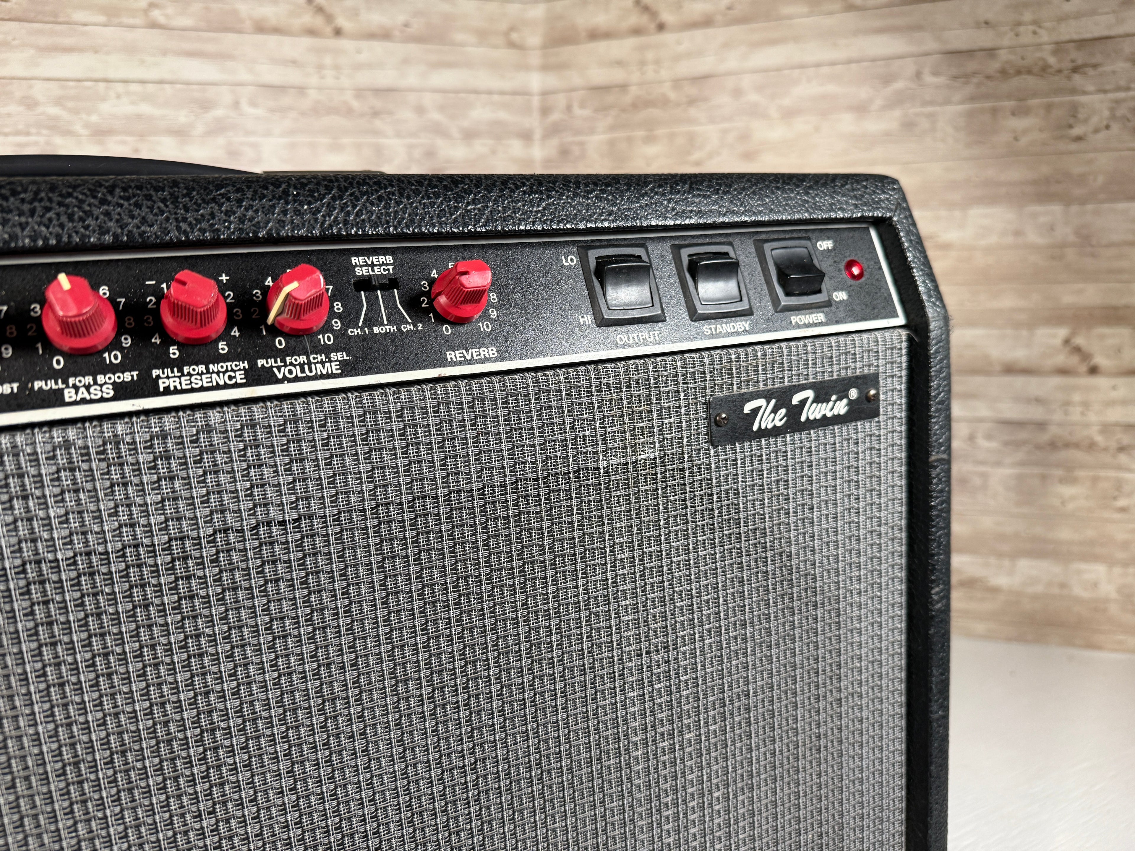 Fender 'The Twin' Red Knob Tube Combo Used