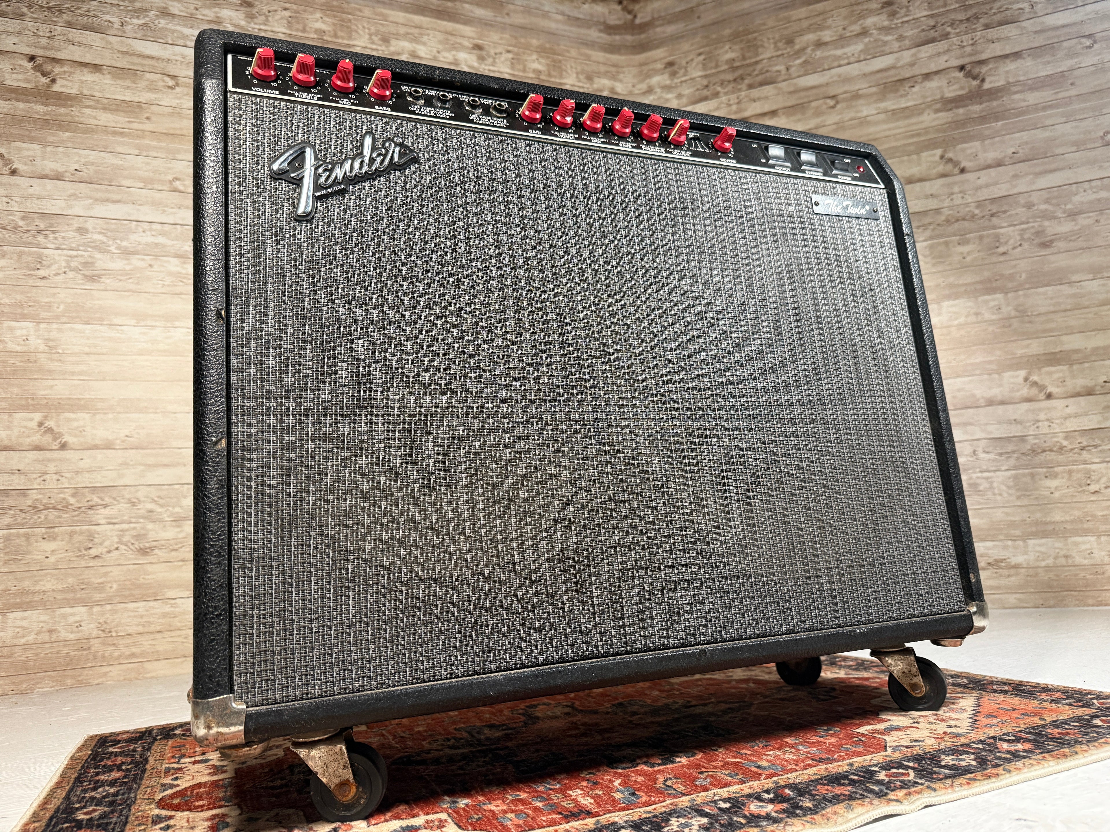 Fender 'The Twin' Red Knob Tube Combo Used