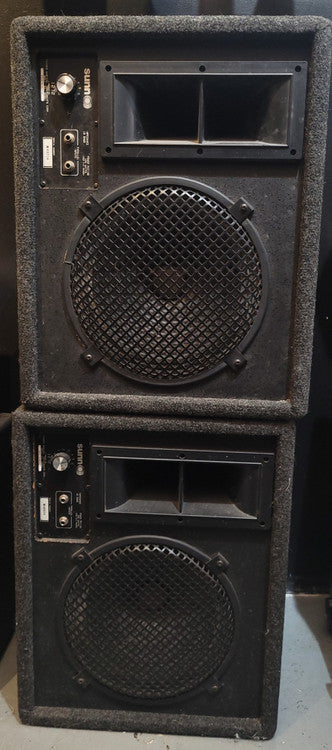 Sunn 1272 Floor Monitors Pair 2 way passive Pair Very good Condition