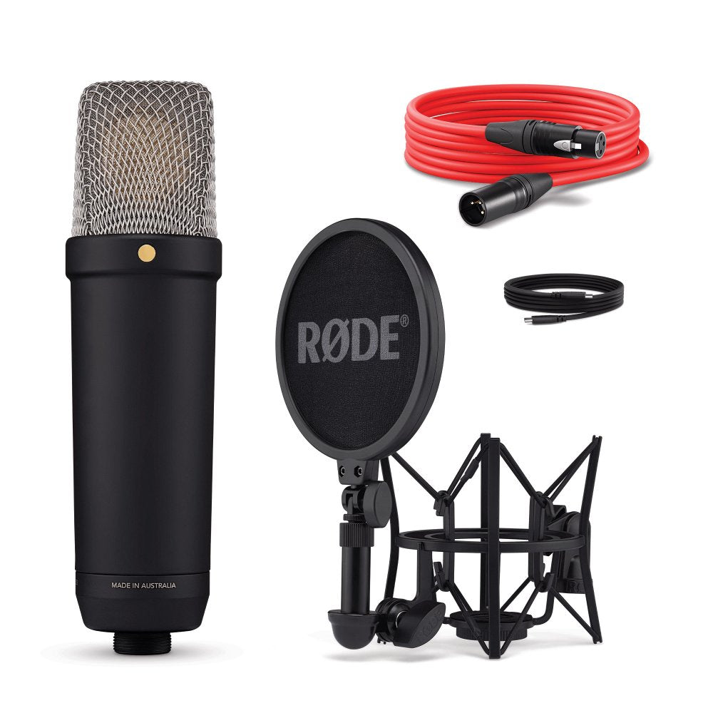 RODE NT1 5th Generation - Black — Microphone, studio recording microphone body