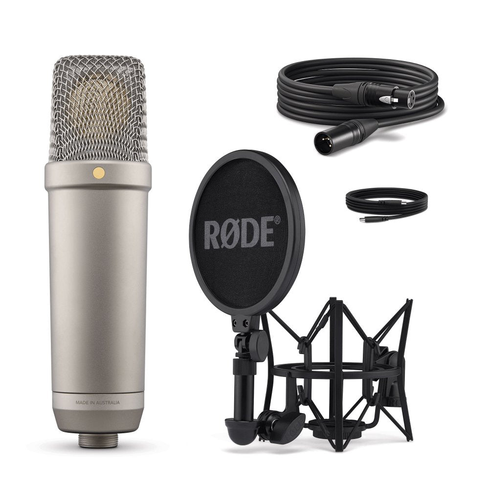 RODE NT1 5th Generation - Silver — Microphone, studio recording microphone body