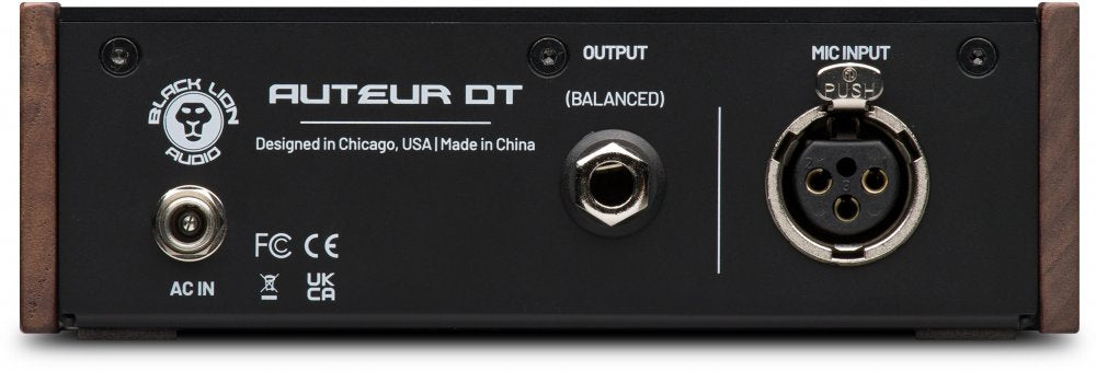 BLACK LION AUDIO Auteur DT — Microphone, studio recording microphone body