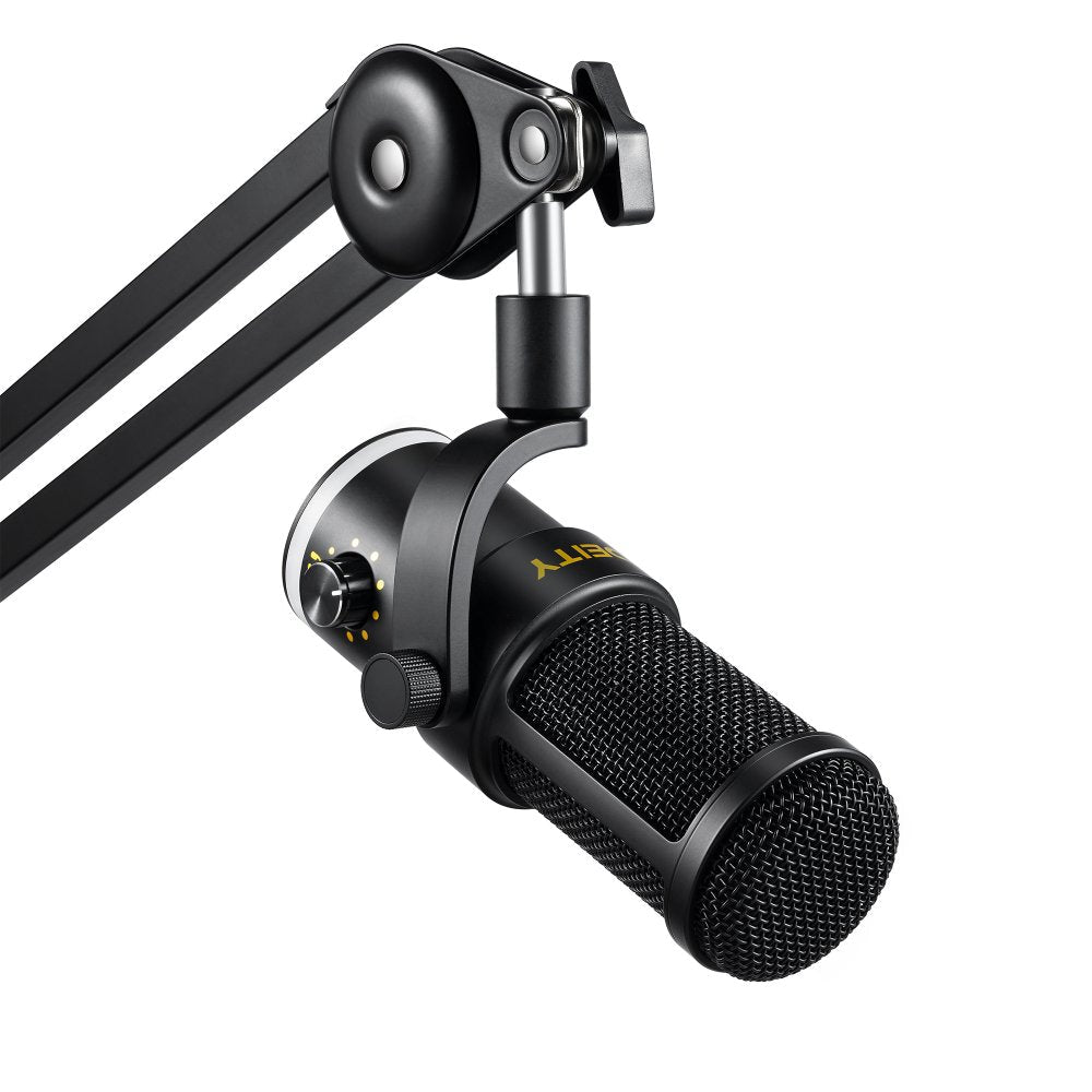 DEITY MICROPHONES VO-7U Podcast Kit - Black Edition (USB Microphone), studio recording microphone body