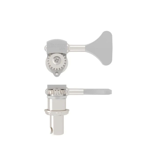Hipshot USA Ultralite® Bass Tuning Machine With 1/2″ String Post – Chrome