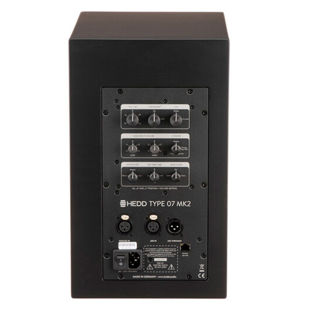 HEDD AUDIO Type 07 MK2 Black — Studio Monitor, nearfield reference loudspeaker