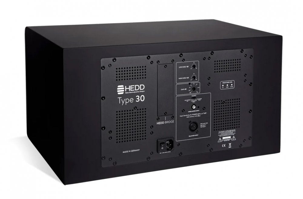 HEDD AUDIO Type 30 MK2 Black — Studio Monitor, nearfield reference loudspeaker