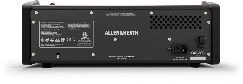 ALLEN & HEATH CQ-20B — Mixer
