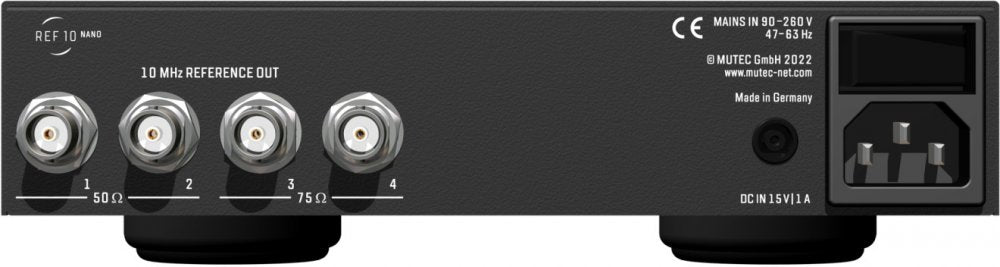 MUTEC REF10 NANO — Master Clock