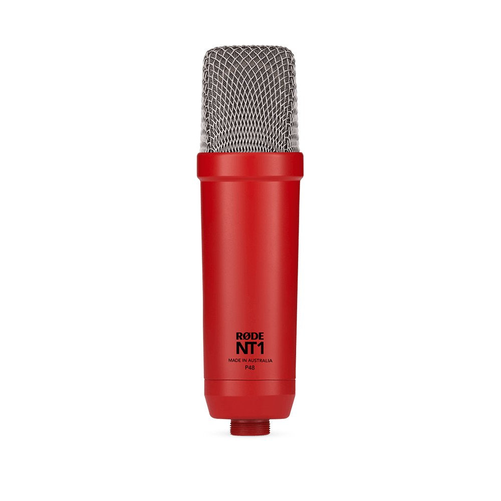 RODE NT1 Signature RED — Microphone, studio recording microphone body