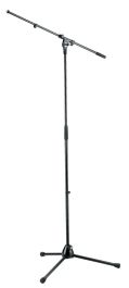 KOENIG & MEYER 210/2-BLACK | Folding Tripod Microphone Stand W/ Boom