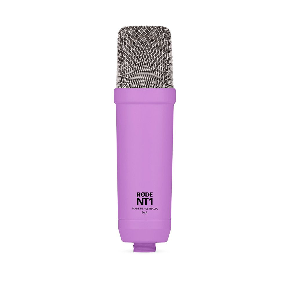 RODE NT1 Signature PURPLE — Microphone, studio recording microphone body