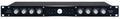 Front panel of a stereo impulse shaper audio processor with knobs, buttons, and LED indicators.