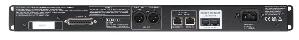 GENELEC 9401A — Monitor Controller
