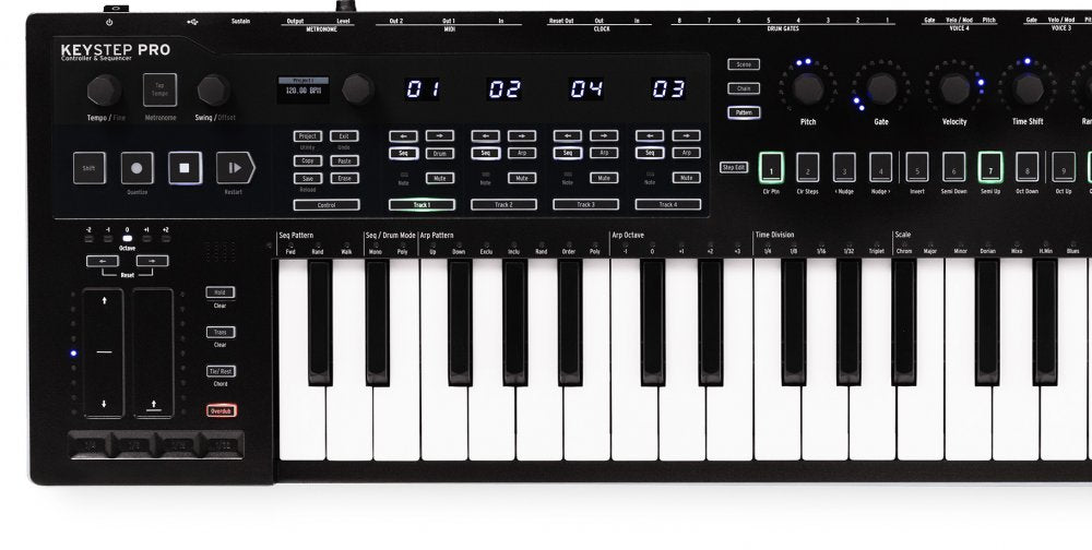ARTURIA KeyStep Pro - Chroma — MIDI Controller, MIDI performance control surface