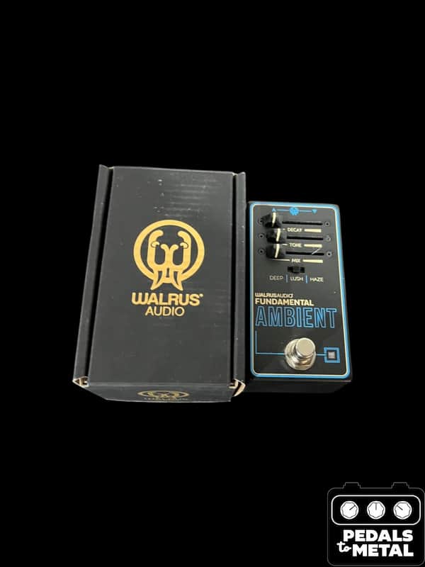 Walrus Audio Fundamental Ambient Reverb 2024 - Present - Black / Blue - X16235