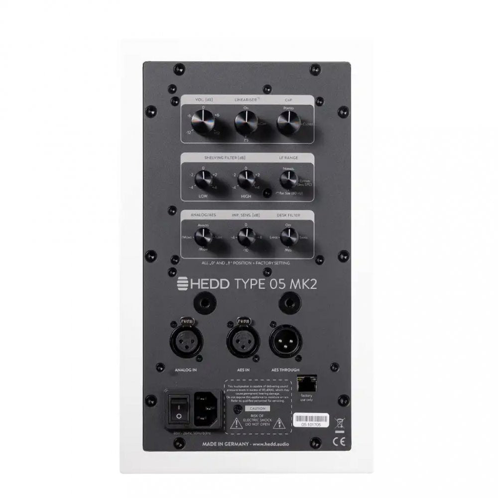 HEDD AUDIO Type 05 MK2 White — Studio Monitor, nearfield reference loudspeaker