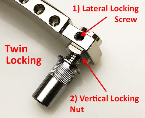 Babicz LX2 Twin Locking Tailpiece