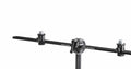 Black metal support bar with adjustable clamps labeled Grace Design Space Bar SB-66.