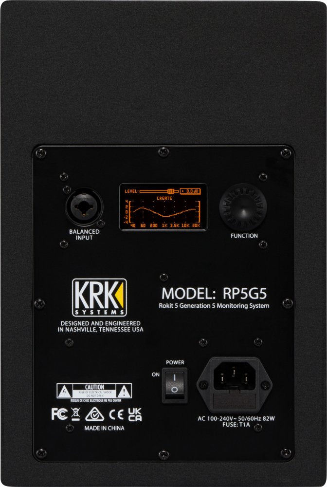 KRK RP5-G5 — Studio Monitor, nearfield reference loudspeaker