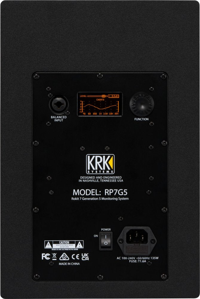 KRK RP7-G5 — Studio Monitor, nearfield reference loudspeaker