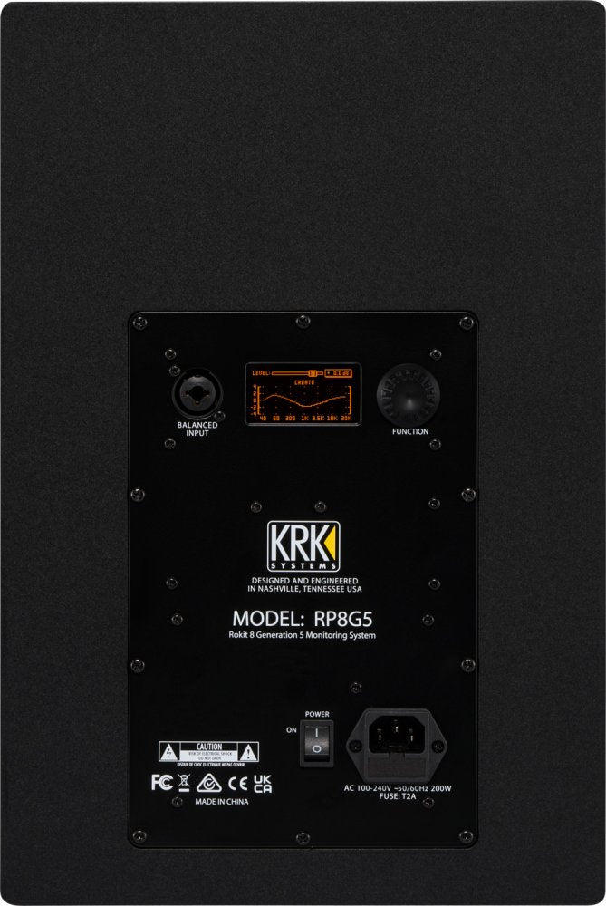 KRK RP8-G5 — Studio Monitor, nearfield reference loudspeaker
