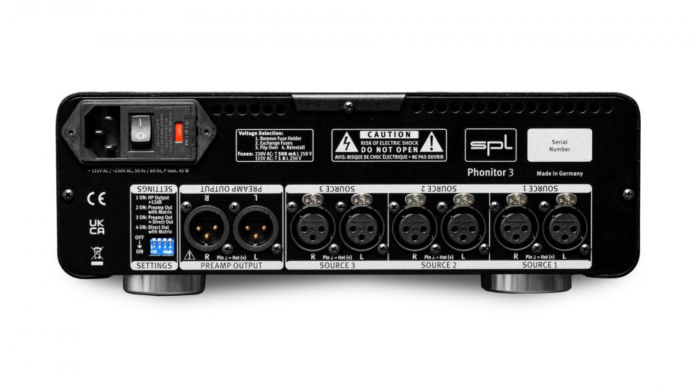 SPL Phonitor 3 (Black) — Headphones